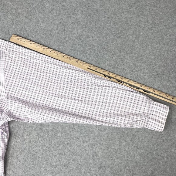 Ralph Lauren Mens Button‎ Up Shirt Size 16.5 34/35 Yarmouth Plaid Long Sleeve - Picture 11 of 11